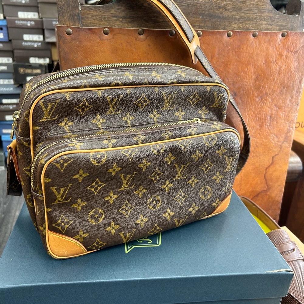 Louis Vuitton Monogram Brown Messenger Bag
